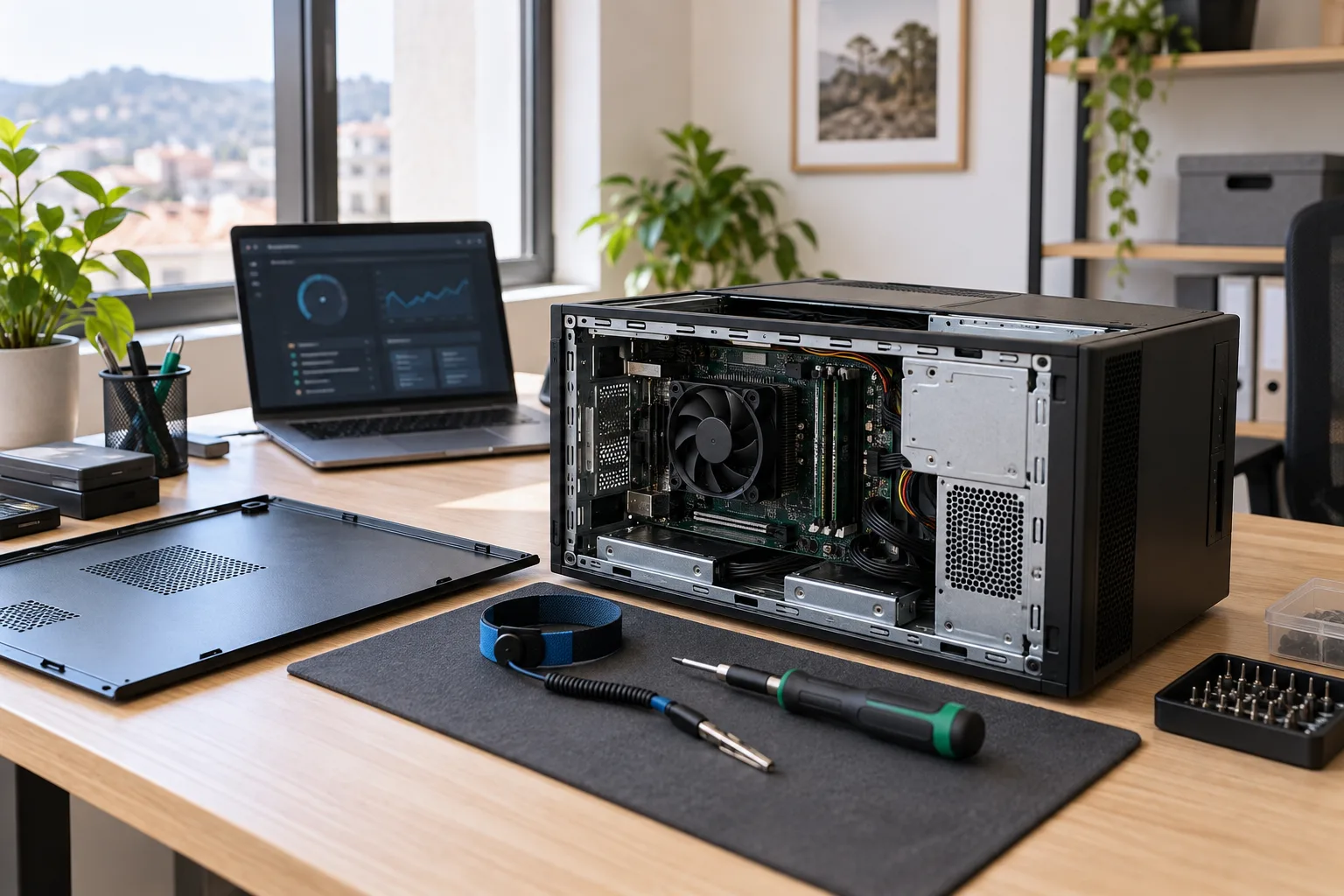 Maintenance informatique pour entreprise à Antananarivo